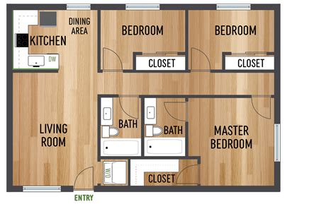 1 - 3 Bed Apartments - Check Availability | Century Apartments