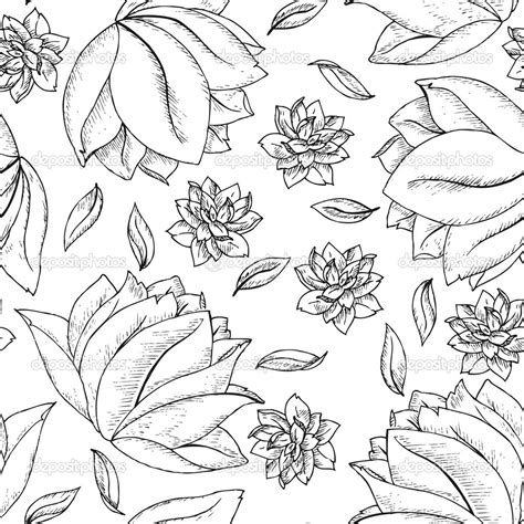 Simple Flower Patterns Drawing at GetDrawings | Free download