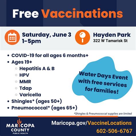 Maricopa County Public Health On Twitter We Ll Be Giving Free