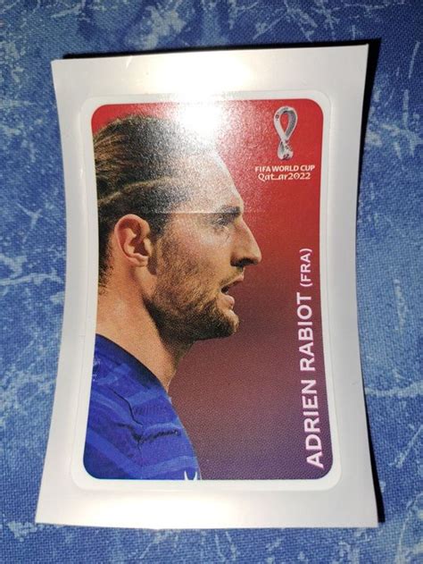 Panini WM 2022 Coca Cola Sticker Adrien Rabiot Acheter Sur Ricardo