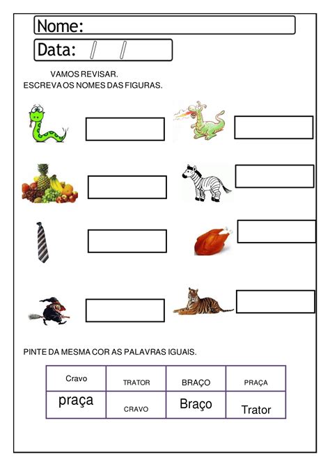 E Anos Atividades De Ortografia Vra Vre Vri Vro Vru