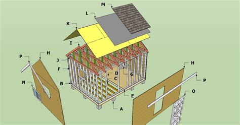 12x16 Storage Shed Plan Diamond Plate Ramp For Shed