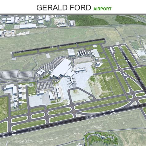 Gerald Ford Airport 3d Model Turbosquid 2005188