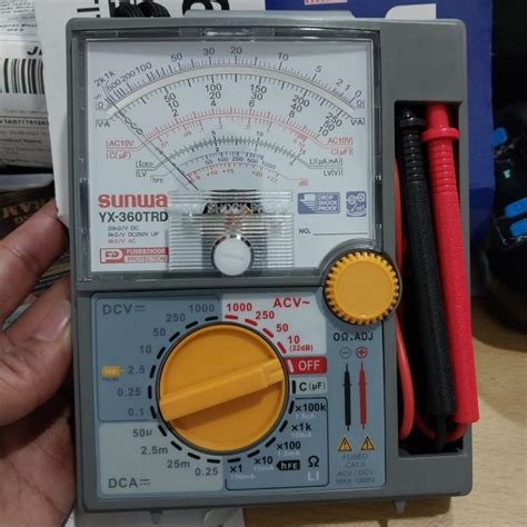 Jual Multitester Multimeter Avometer Sunwa YX 360TRD Analog Shopee