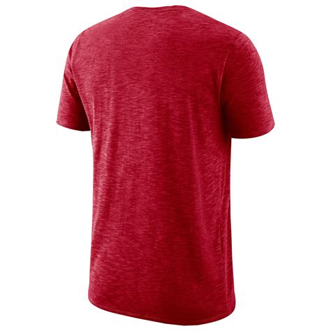 Nike Nfl Sideline Dri Fit Cotton Slub T Shirt In Red For Men Lyst