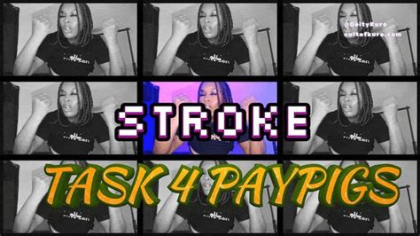 STROKE TASKS 4 PAYPIGS INTENSE MIND FUCK JOI Expensive Bitchcraft Deity Kuro Clips4sale