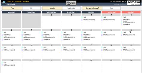 Employee Training Tracker | Excel Template to Plan and Track Learning!