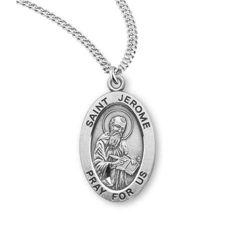 Saint Jerome Patron Saint Necklace