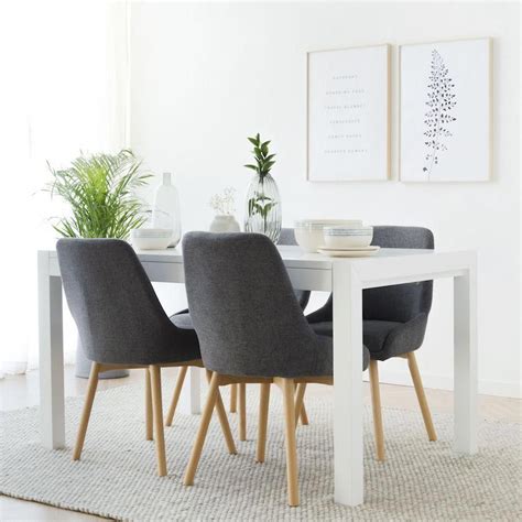 Silla Tapizada Leaf Gris Oscuro Dale Al Comedor Un Toque De Estilo Con