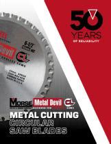 Circular Saw Blade Metal Devil M K Morse Carbide For Wood