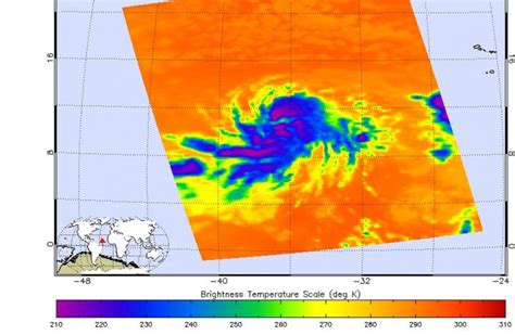 AIRS Image Of Danny IMAGE EurekAlert Science News Releases