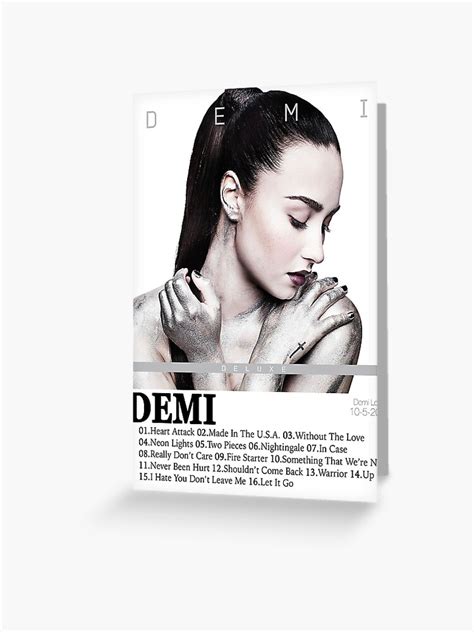 Warrior Demi Lovato Album Cover