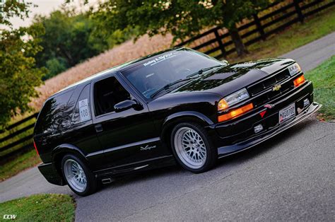 Black Chevrolet Blazer Xtreme - CCW Classic Brushed Wheels