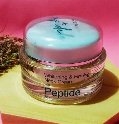 Review Whitening And Firming Neck Cream With Peptide By Ms Glow