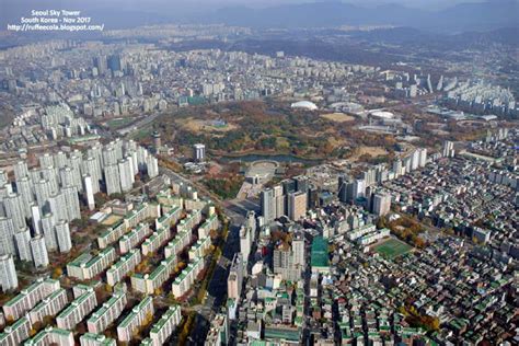 travel tales: South Korea: View from Seoul Sky Tower