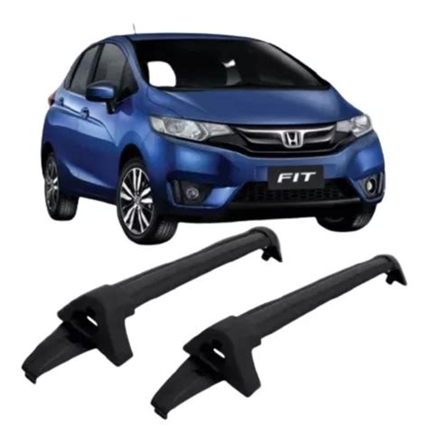 Rack De Teto Honda Fit 2014 Até 2020 Cor Preto Projecar Frete grátis