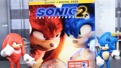 SONIC MOVIE 2 BLU RAY IDW COMIC BOOK UNBOXING YouTube