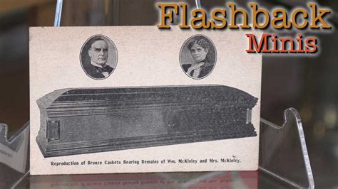 Flashback Minis Mckinley Casket Postcard Business Journal Daily