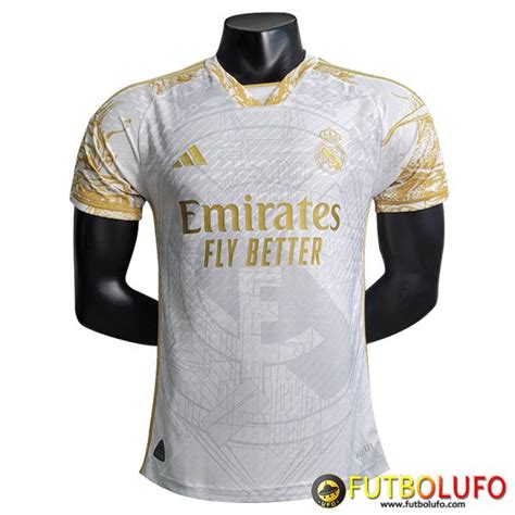 Editar Camisetas De Futbol Real Madrid Special Edition Blanco Amarillo