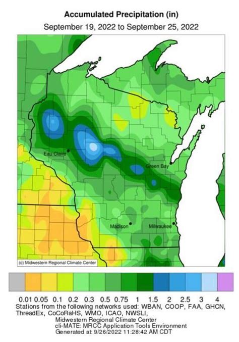 Wisconsin Crops Progressing Well