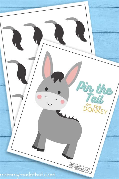 Pin The Tail Games Pin The Tail On The Donkey Alternatives