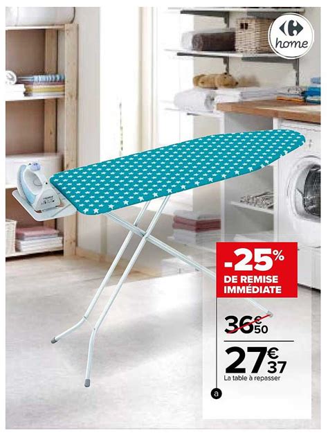 Promo La Table à Repasser chez Carrefour iCatalogue fr