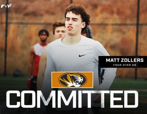 Missouri Lands A Commitment From Four Star QB Matt Zollers