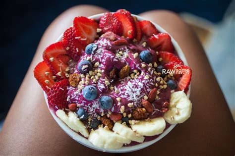 A Splash Of Colour And Taste In An Açai Bowl