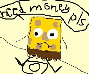 Homeless Spongebob - Drawception