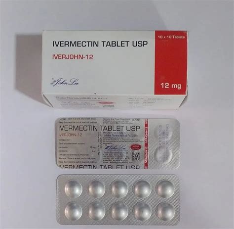 Iverjhon Iverjohn Ivermectin Mg Tablets At Rs Strip Of