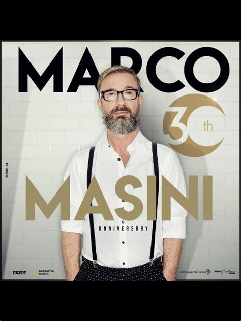 Marco Masini Celebra 30 Anni Carriera Con Disco E Tour La Sicilia