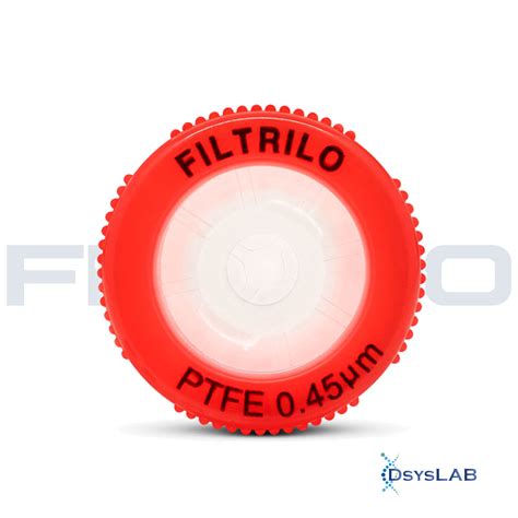 Filtro Seringa Ptfe Hidrofóbico De 0 45 M X 25 Mm P X D Caixa C