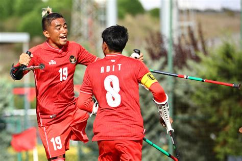 Foto Hasil Piala Dunia Amputasi Timnas Garuda Inaf Sikat Jerman