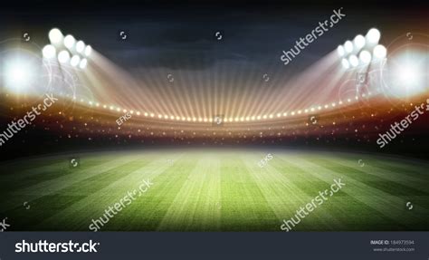 Stadium Night Stock Illustration 184973594 | Shutterstock