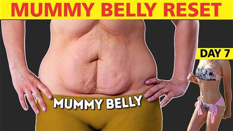 🛑 Day 7 Reset Mummy Tummy And Body लटकता हुआ पेट होगा अंदर । Youtube