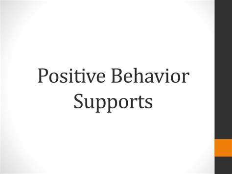 Ppt Positive Behavior Supports Powerpoint Presentation Free Download Id2421102