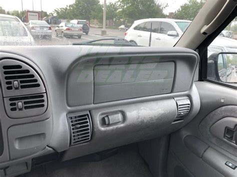 Molded Dash Cover Overlay For 1997 2000 Ck1500 Suburban Tahoe In