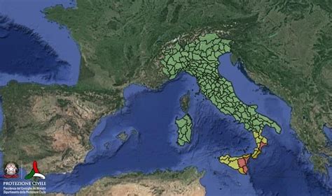 Maltempo 30 Ottobre Allerta Rossa Sulla Sicilia Orientale E Sulla