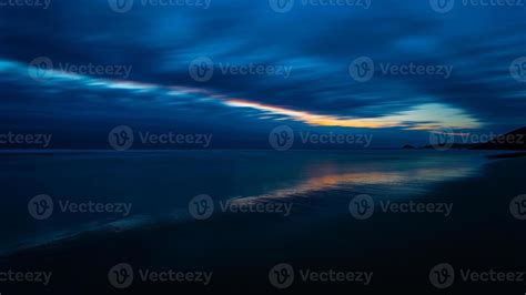 Perranporth Beach Cornwall Sunset 4901147 Stock Photo at Vecteezy