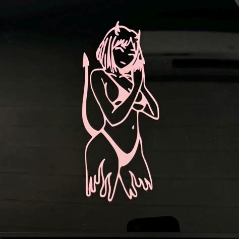 Anime Car Decal - Etsy