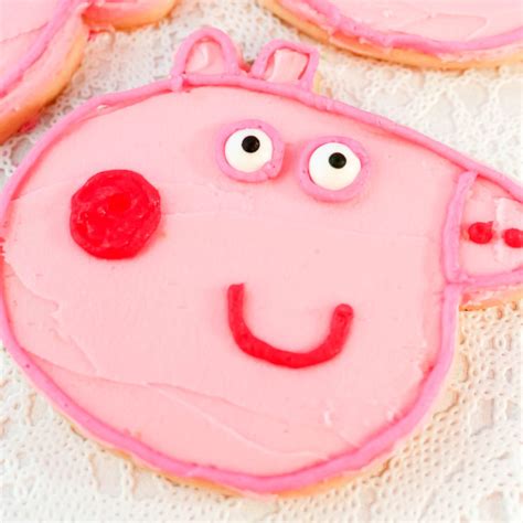 Peppa Pig Cookies - Two Sisters