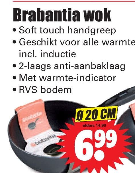 Brabantia Wok Aanbieding Bij Dirk