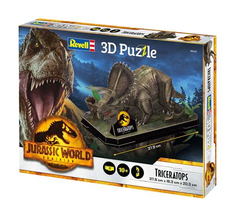 Jurassic World Dominion 3d Puzzle Triceratops Rexys Reviews