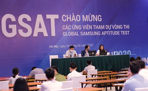 Hơn 2 000 cử nhân tham dự kỳ thi tuyển dụng GSAT vào Samsung trong điều