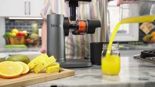 Customer Reviews Ninja Neverclog Cold Press Juicer Charcoal Jc