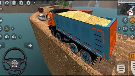 Truck Driving Heavy Off Road Vehicle Transport L Bussid Game Youtube