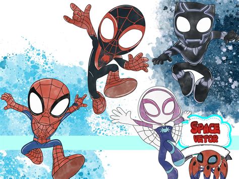 Spidey E Seus Amigos Espetaculares Aquarela Reef Elo