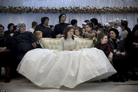 Ultra Orthodox Jewish Wedding In Israel Sees Thousands Of Guests Gather