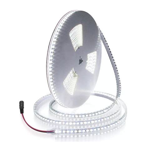 Tira De Luces Led Blancas Regulador 10m 1200led Para Hogar