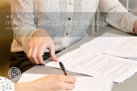 Objetivo Del Informe Psicol Gico Pericial Psic Logo De Cabecera